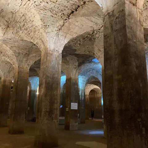 Carrière souterraine de pierre