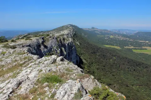 Le Pic de Bertagne depuis Auriol