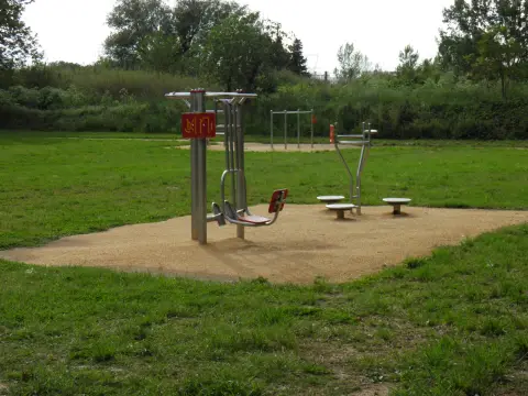 Pumptrack et parcours de santé