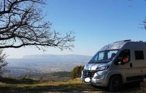 Vue de la Croix du Jubilé de l'An 2000
