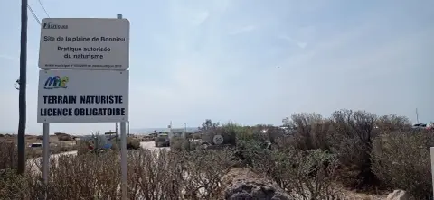 Plage naturiste de Bonnieu