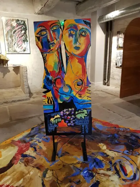 Atelier d'artiste Nath Chauve Crepel Fleury