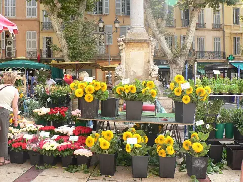 marché aux fleurs