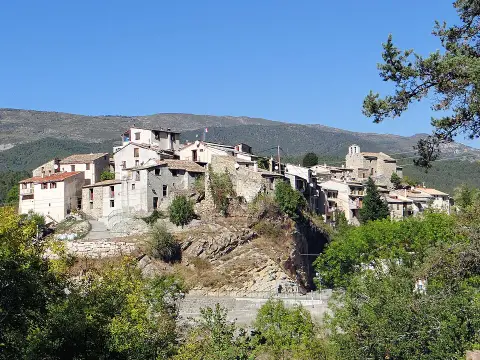 Vue sur la vallée de Collongues