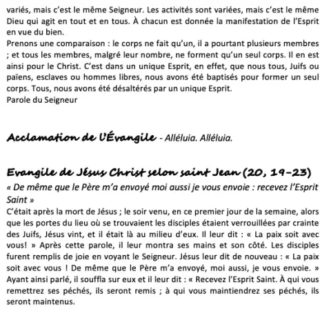Paroisse Saint Jean Cassien