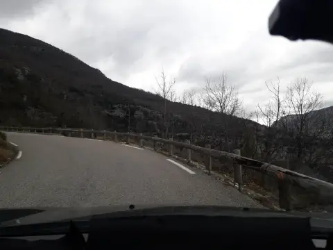 Sallières - site d'escalade