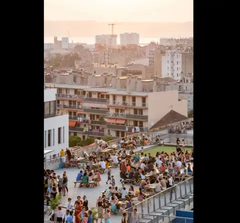 Friche Belle de Mai toit terrasse