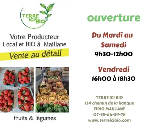 Terre ici bio