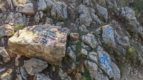 Randonnée vers Sormiou depuis les Baumettes