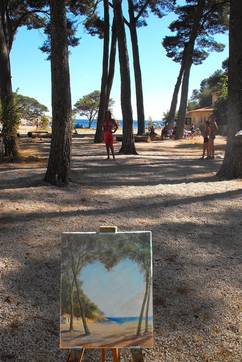 Plage du Port d'Alon