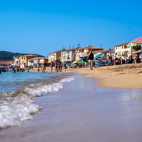 Plage de Port Grimaud