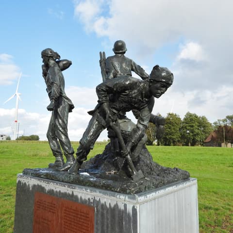 Mémorial de la division aéroportée "Rugby Force"