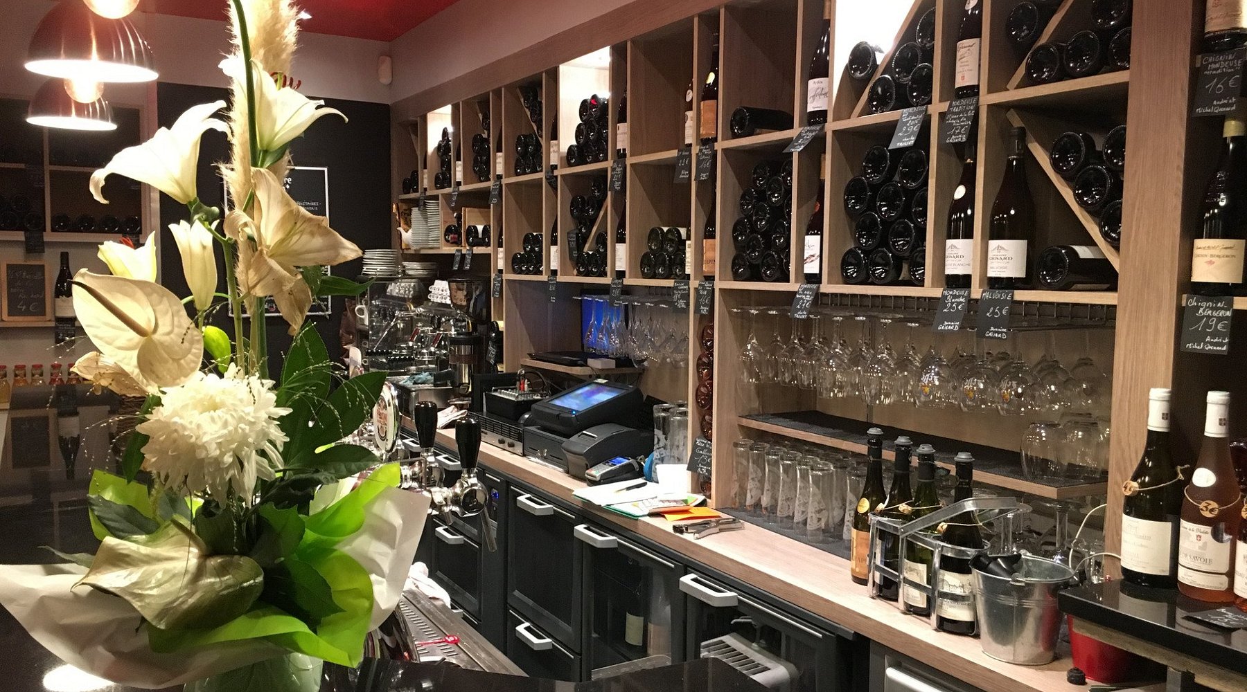 Comptoir à Vin