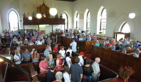 Anglican congregation in Port Grimaud