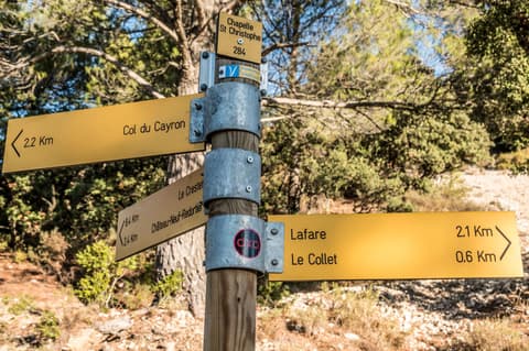 Site d'escalade - Lafare Rocher Saint-Christophe