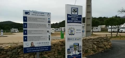 Camping Car Park Bedoin