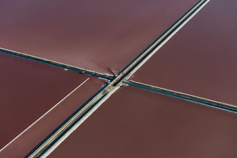 Les salins de Salin de Giraud