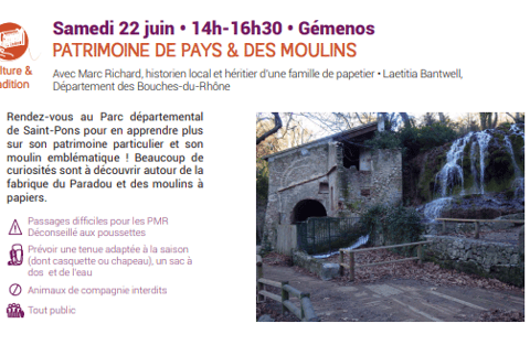 Patrimoine de pays et des moulins