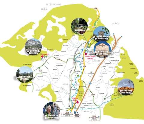 Itinéraire touristique - Les « 7 Merveilles de Roquevaire ».