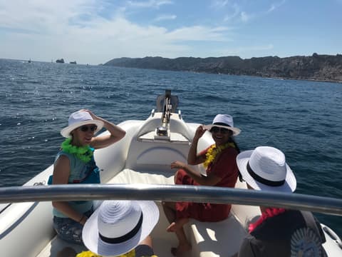 Balade en mer avec skipper Marseille-Côte Bleue