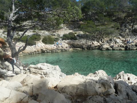 Plage Calanque de Port Pin