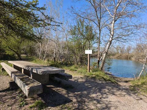 Aire de pique-nique du lac des Iscles