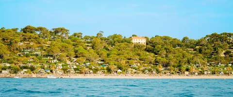 Plage du Camp du Domaine Bormes les Mimosas